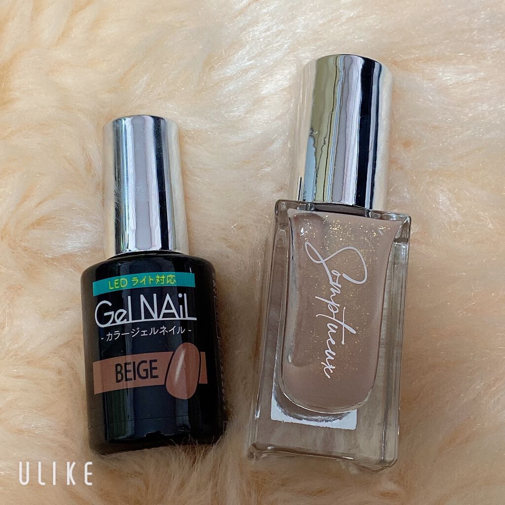 Somptueux(ソンプチュー) ネイルポリッシュ/DAISO/マニキュアを使ったクチコミ（2枚目）