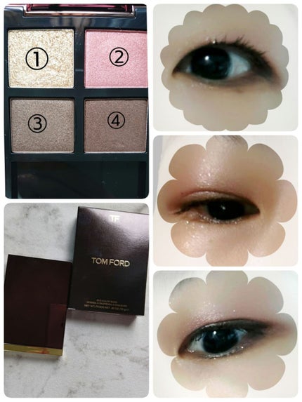 アイ カラー クォード/TOM FORD BEAUTY/アイシャドウパレットを使ったクチコミ(2枚目)