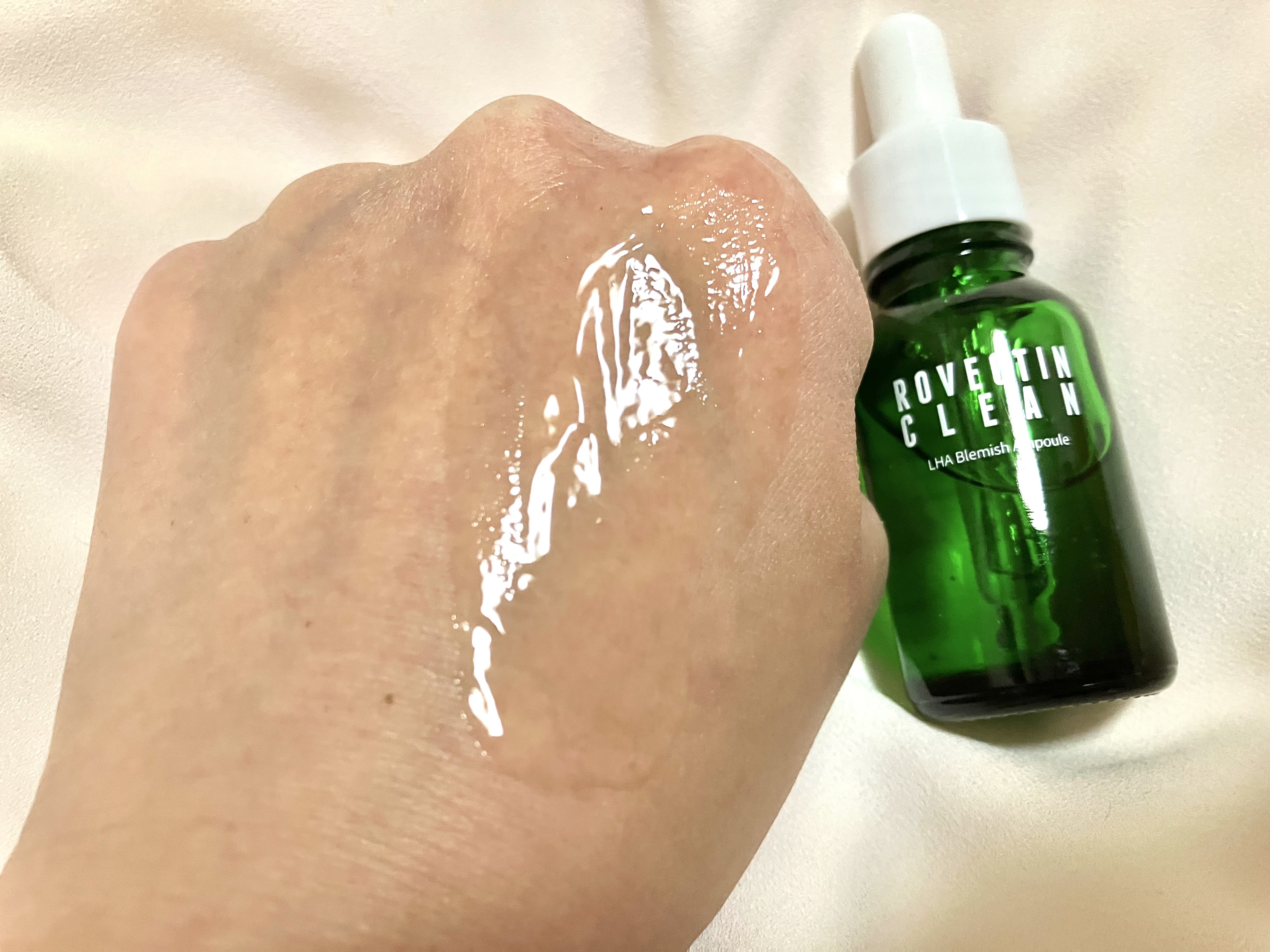 クリーン LHAブレミッシュアンプル/ロベクチン/美容液を使ったクチコミ（2枚目）