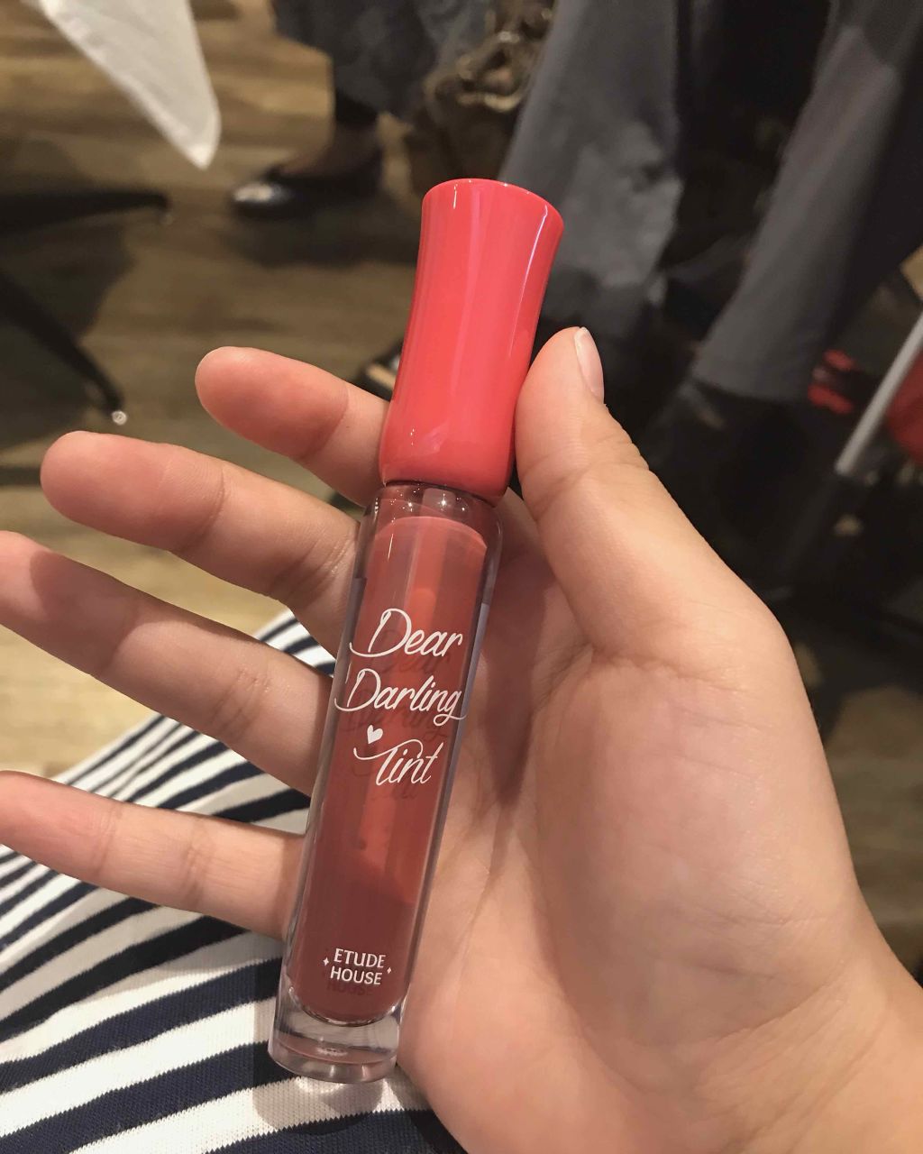 ディアダーリン ウォータージェルティント/ETUDE/リップティントを使ったクチコミ（1枚目）