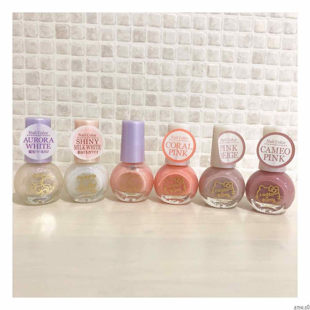 サンリオネイル/DAISO/マニキュアを使ったクチコミ(1枚目)