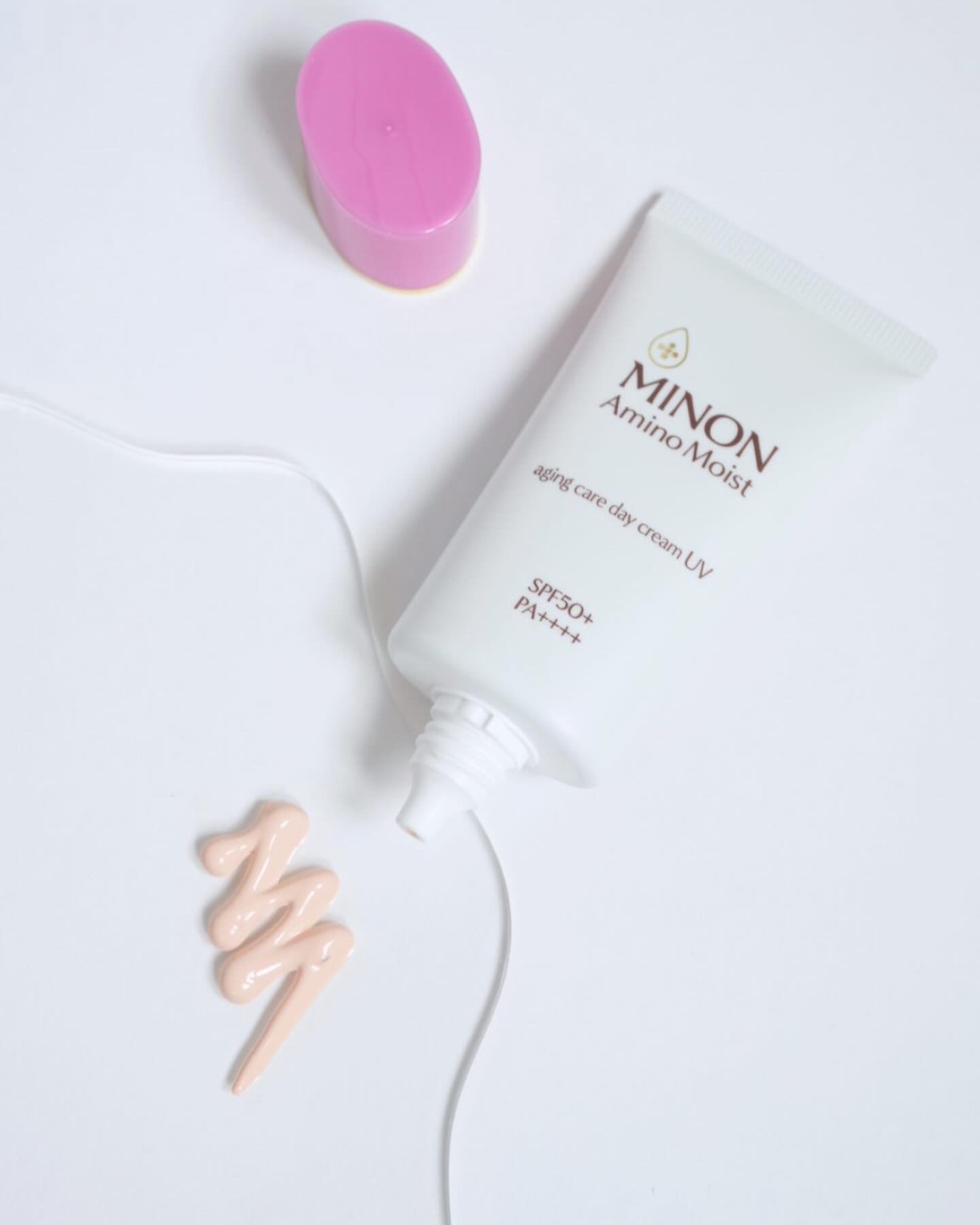 ミノン アミノモイスト エイジングケア デイクリームUV/ミノン/日焼け止めクリームを使ったクチコミ（3枚目）