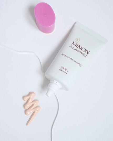 ミノン アミノモイスト エイジングケア デイクリームUV/ミノン/日焼け止めクリームを使ったクチコミ(3枚目)