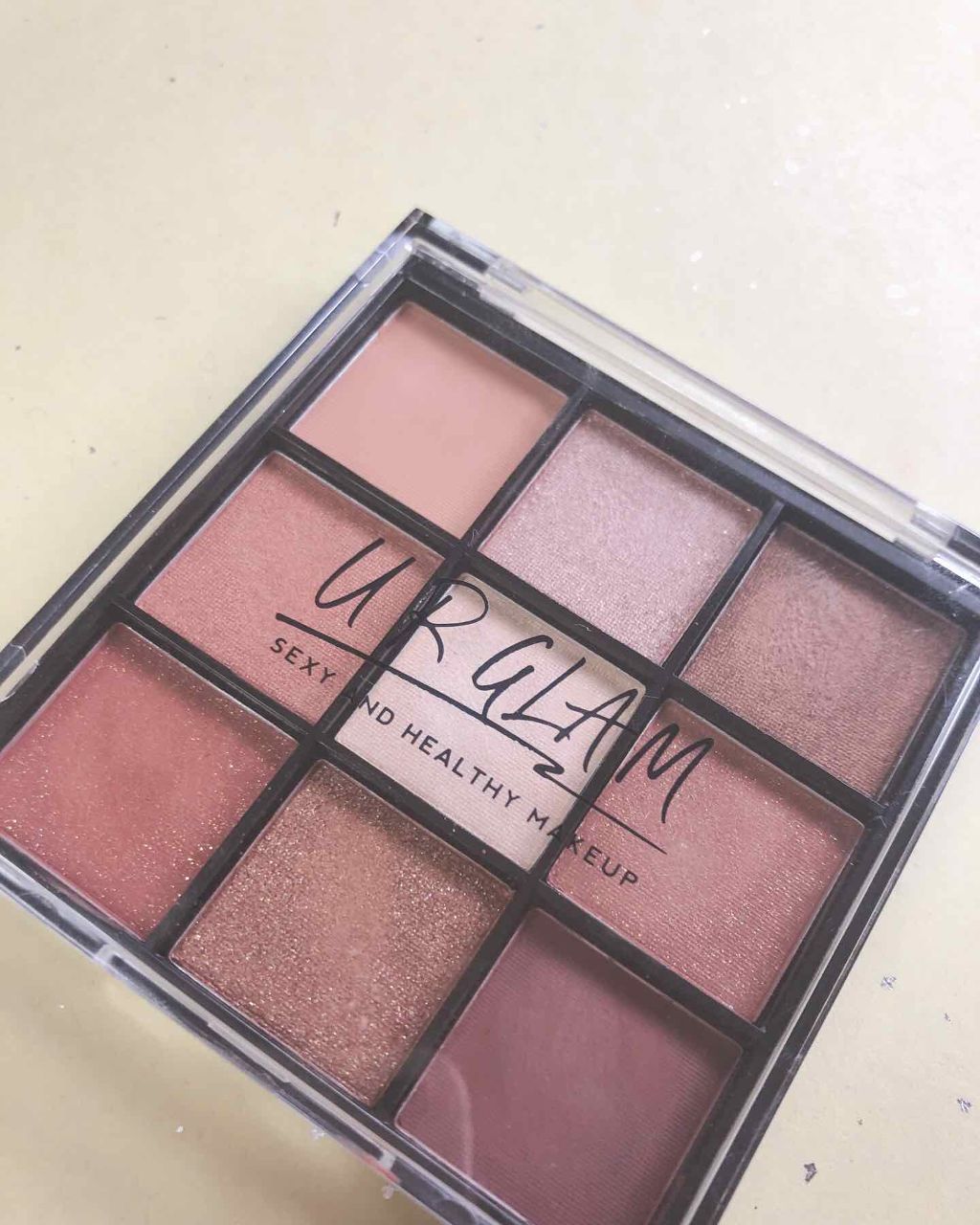 UR GLAM　BLOOMING EYE COLOR PALETTE/U R GLAM/アイシャドウパレットを使ったクチコミ（1枚目）