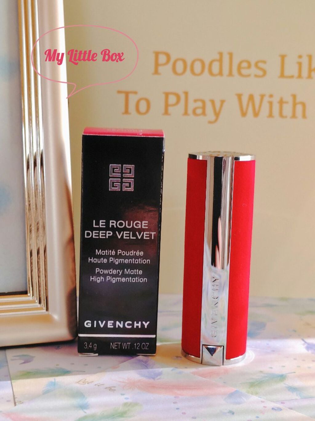 ルージュ・ジバンシイ・ベルベット/GIVENCHY/口紅を使ったクチコミ(1枚目)