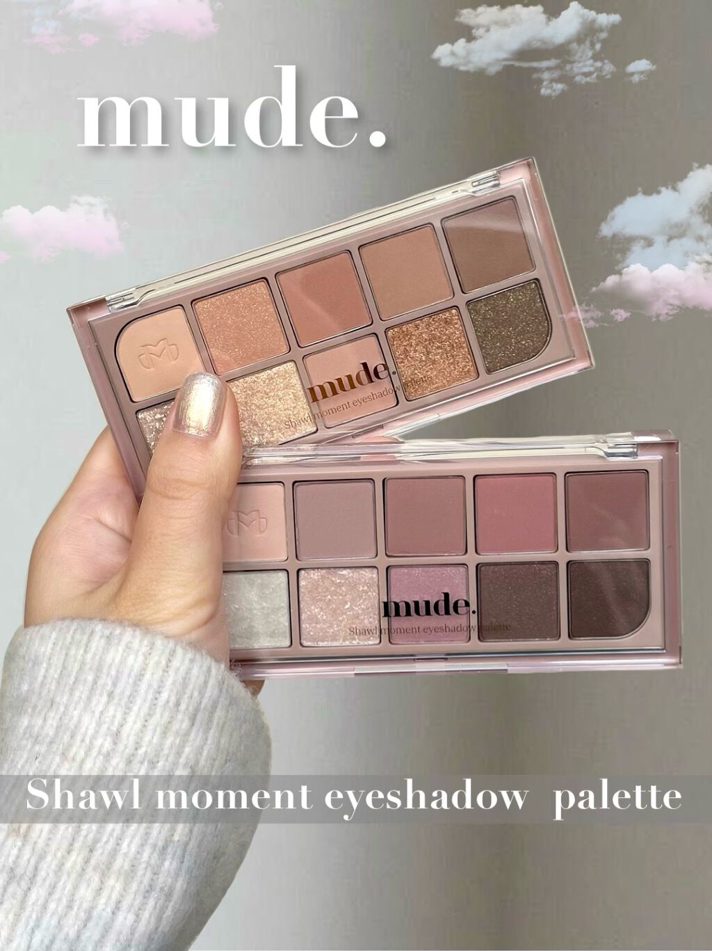 MDショールモーメント アイシャドウパレット/mude./アイシャドウパレットを使ったクチコミ（1枚目）