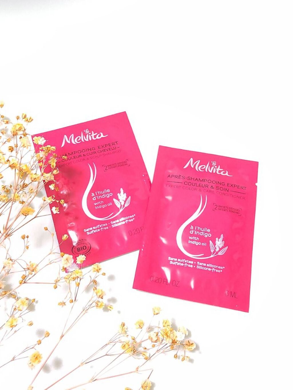 インディゴオイル シャンプー シャイン&スカルプ/コンディショナー シャイン&スカルプ/Melvita/市販シャンプーを使ったクチコミ(1枚目)