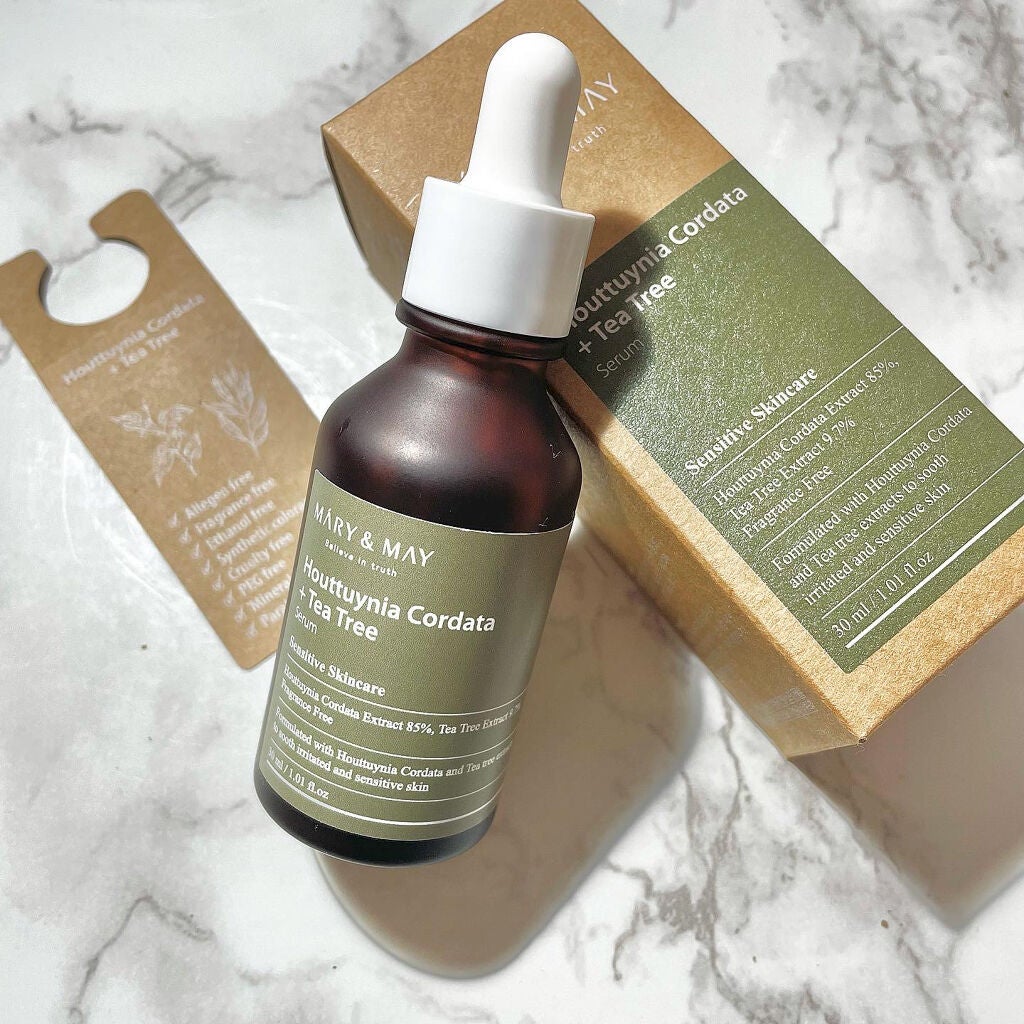 ドクダミ+ティーツリーエキスセラム/MARY&MAY/美容液を使ったクチコミ(1枚目)