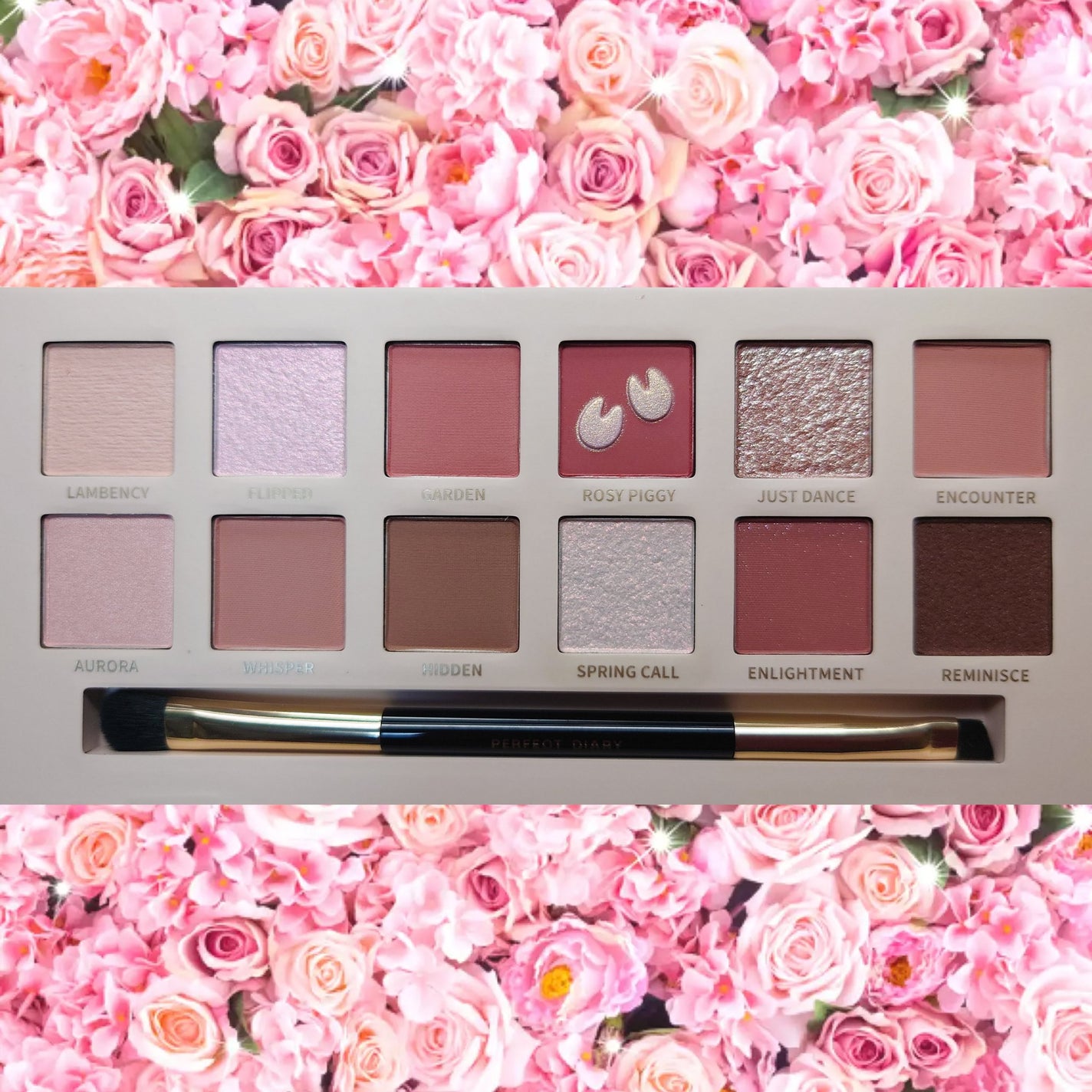 エクスプローラ12色 動物アイシャドウパレット/PERFECT DIARY/アイシャドウパレットを使ったクチコミ(2枚目)