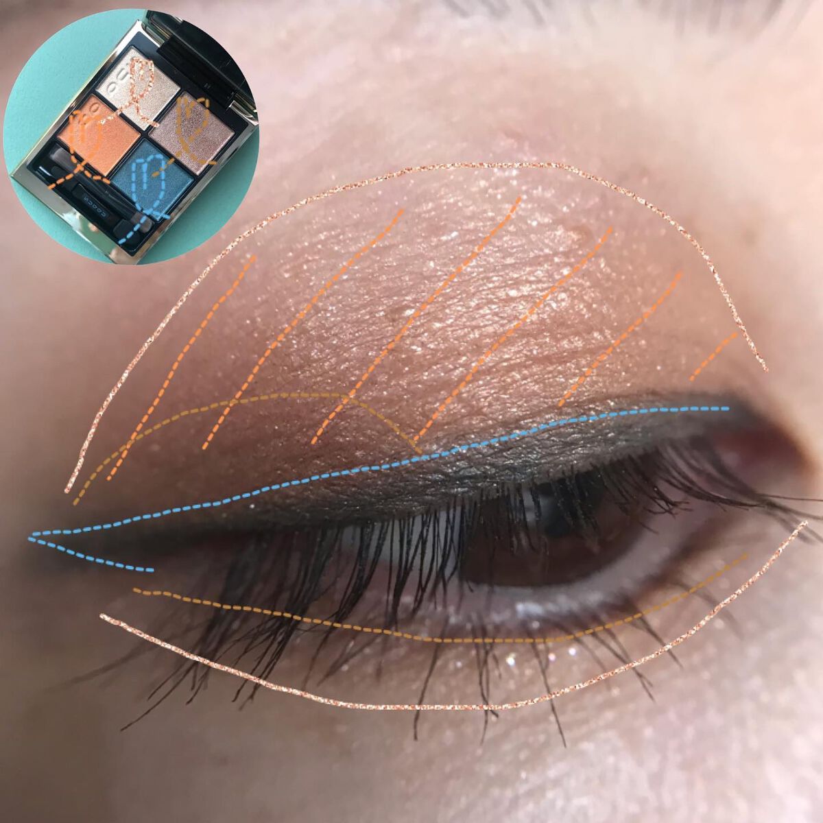 シグニチャー カラー アイズ/SUQQU/アイシャドウパレットを使ったクチコミ(5枚目)