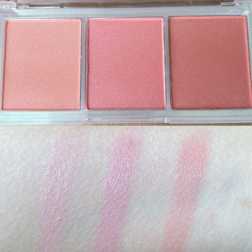All Take Mood Cheek Palette/PERIPERA/パウダーチークを使ったクチコミ(2枚目)