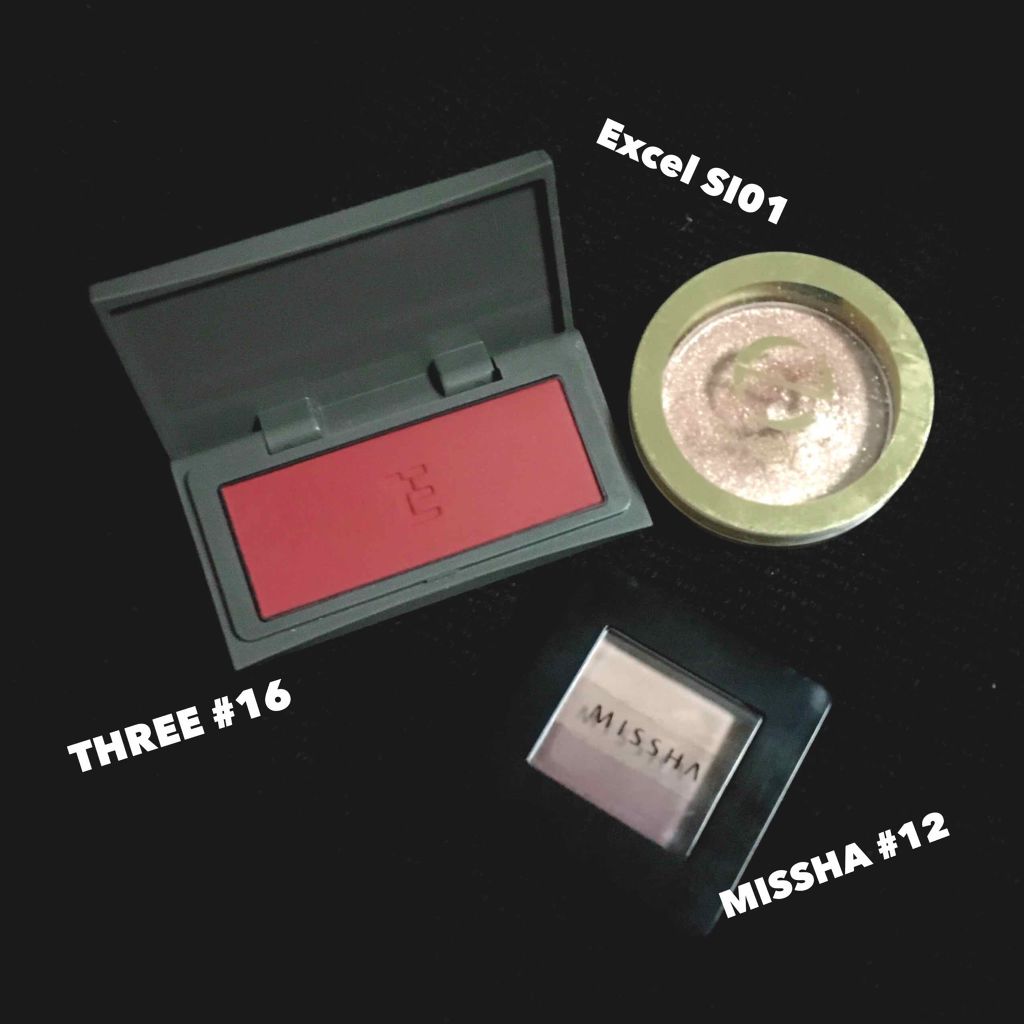 チーキーシークブラッシュ/THREE/パウダーチークを使ったクチコミ（1枚目）