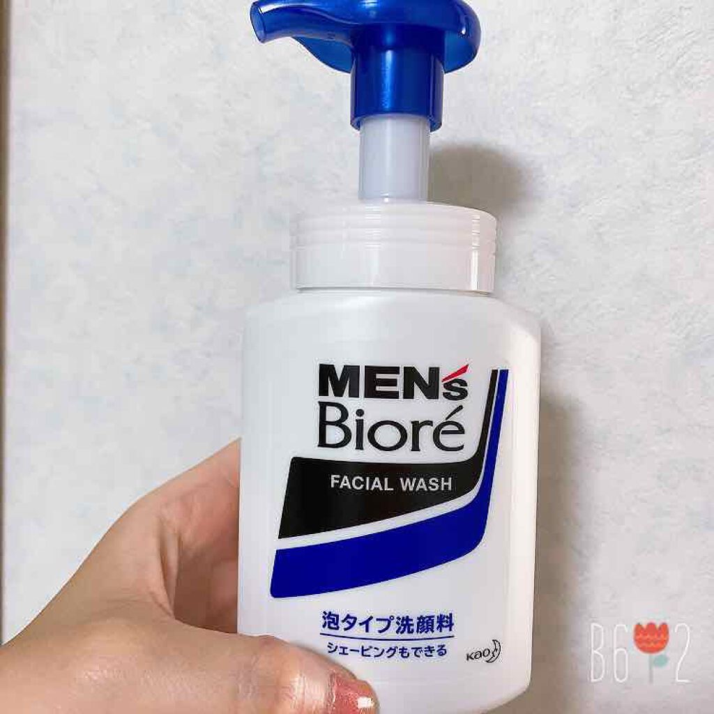 泡タイプ洗顔/メンズビオレ/泡洗顔を使ったクチコミ(1枚目)