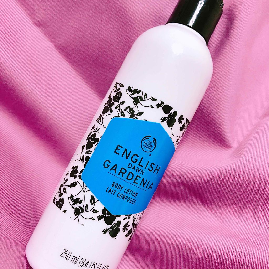 イングリッシュドーンガーデニア ボディローション/THE BODY SHOP/ボディローションを使ったクチコミ（1枚目）