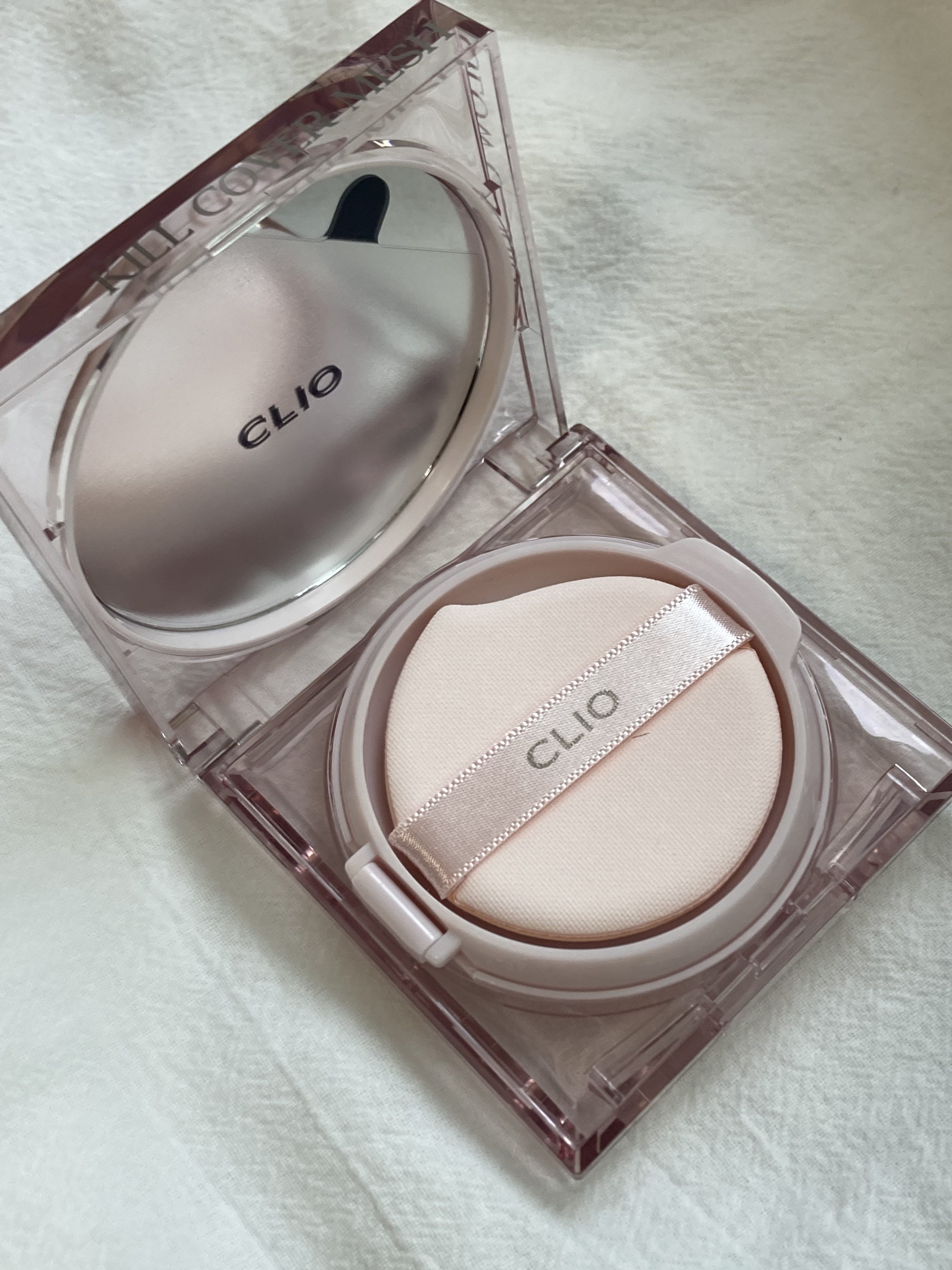 キル カバー メッシュ グロウ クッション/CLIO/クッションファンデーションを使ったクチコミ（3枚目）