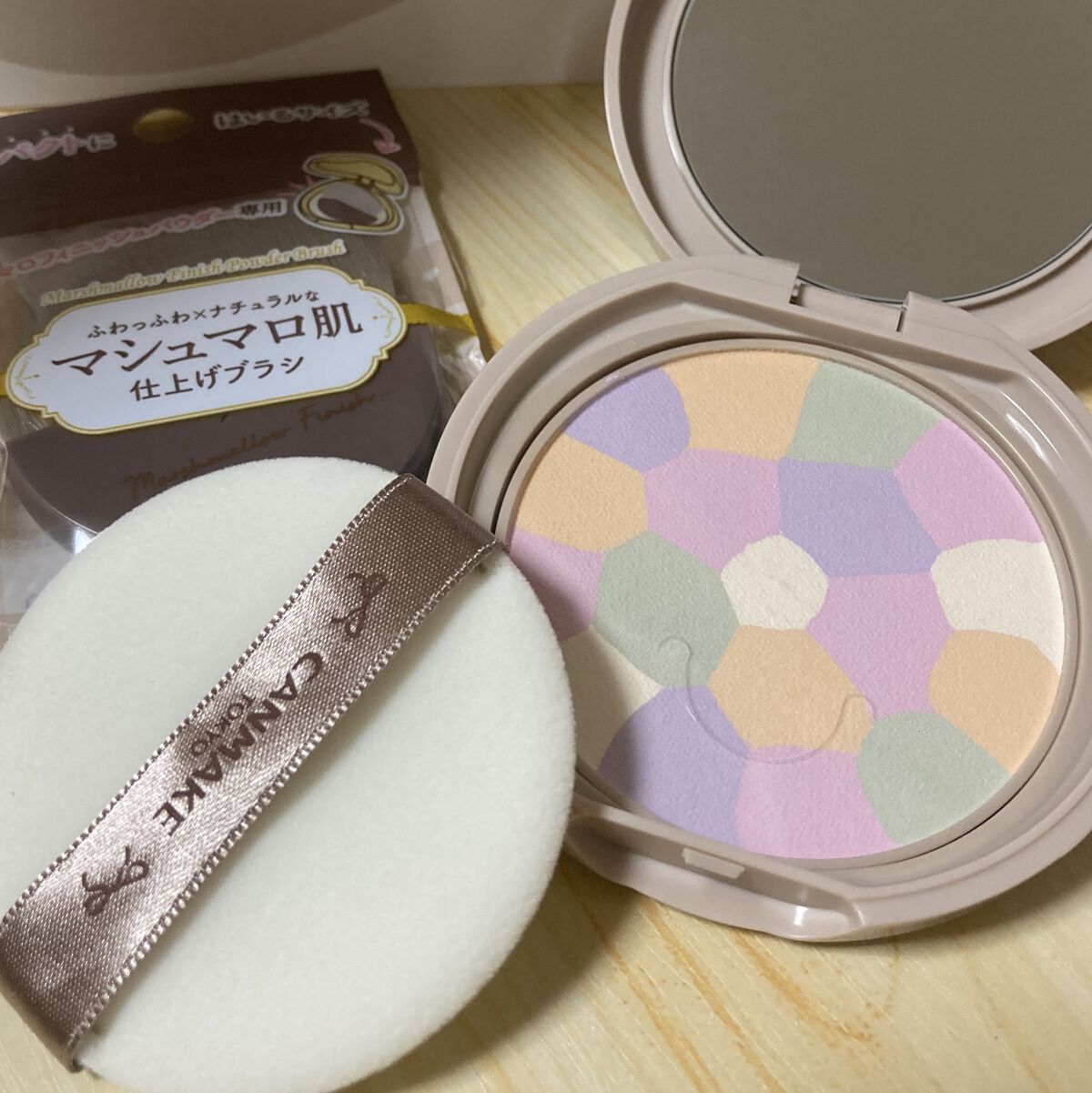 マシュマロフィニッシュパウダー　～Abloom～/キャンメイク/プレストパウダーを使ったクチコミ（2枚目）