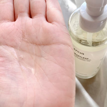 ドクダミ ポアコントロールクレンジングオイル/Anua/オイルクレンジングを使ったクチコミ(4枚目)