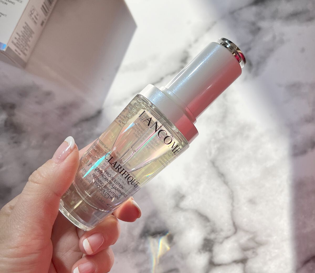 クラリフィック ブライトニング セラム/LANCOME/美容液を使ったクチコミ（2枚目）