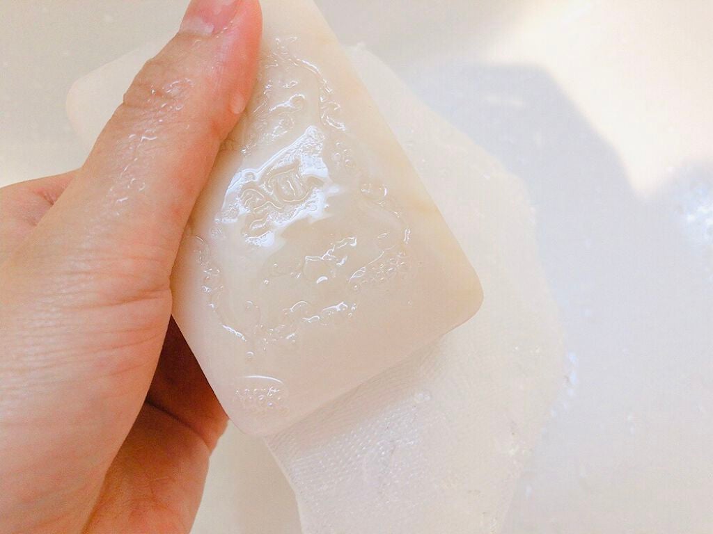 薔薇はちみつ石鹸/麗凍化粧品/洗顔石鹸を使ったクチコミ(4枚目)