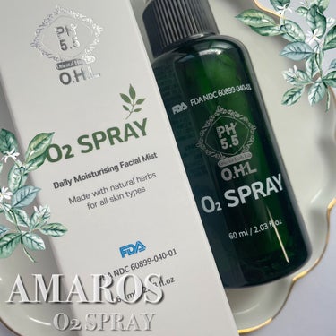 OHLO2スプレー/アマロス/ミスト状化粧水を使ったクチコミ（1枚目）