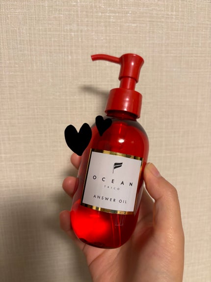 アンサーオイル/OCEAN TRICO/ヘアオイルを使ったクチコミ(1枚目)