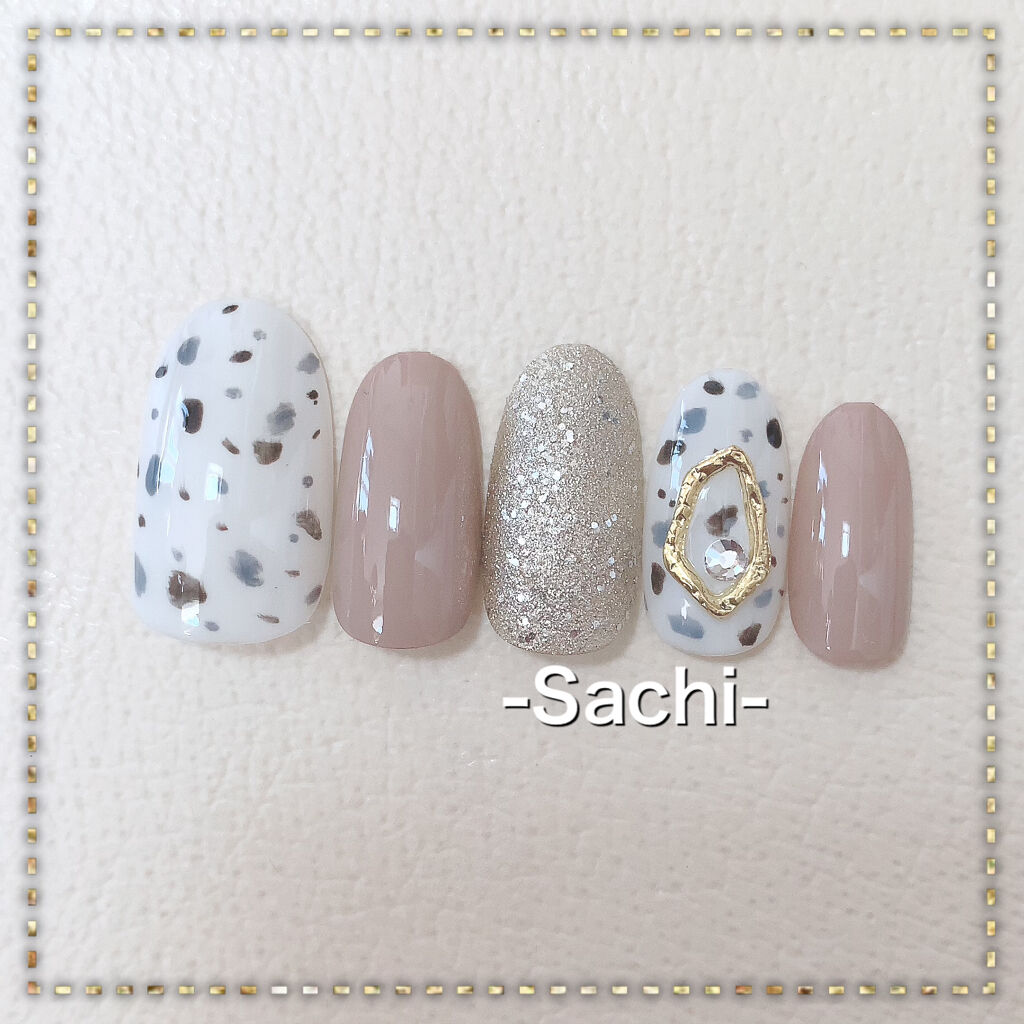 ネイルパーツ/セリア/ネイルチップ・パーツを使ったクチコミ（3枚目）