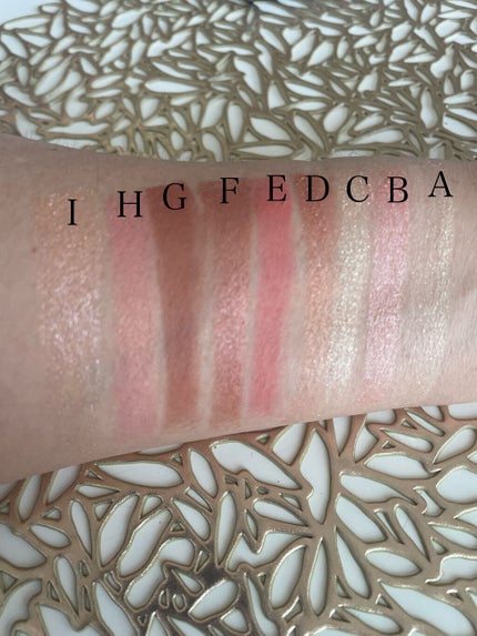 UR GLAM BLOOMING EYE COLOR PALETTE/U R GLAM/アイシャドウパレットを使ったクチコミ(3枚目)