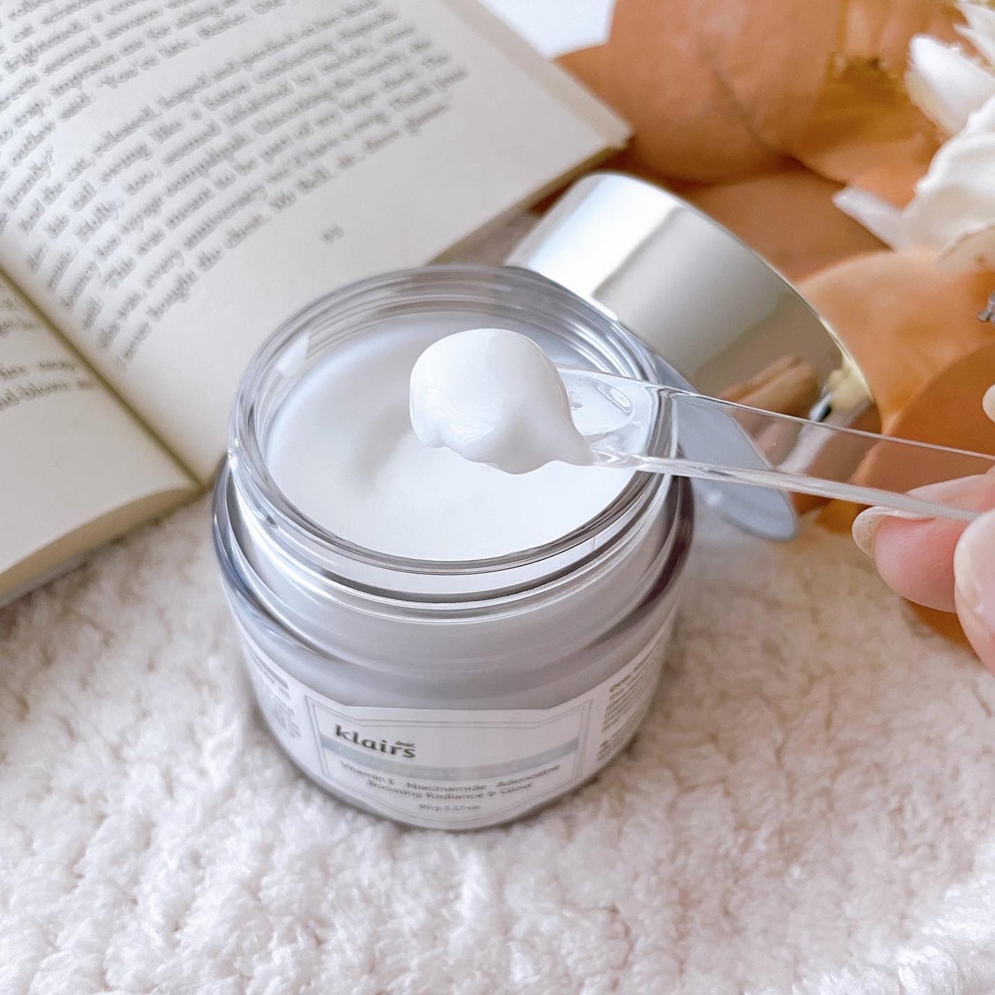 フレッシュリージュースドビタミンEマスク(90g)/Klairs/フェイスクリームを使ったクチコミ(2枚目)