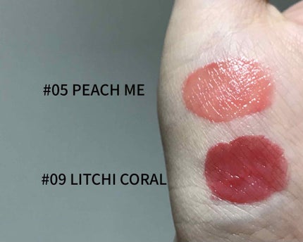 ジューシーラスティングティント/rom&nd/リップティントを使ったクチコミ(3枚目)