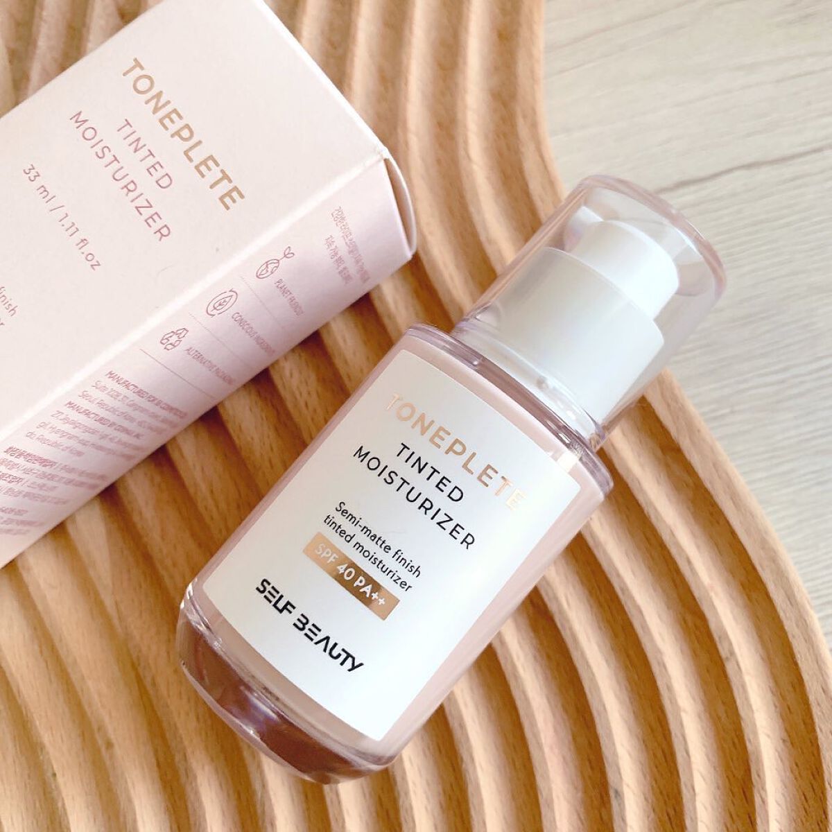 トーンアップUV下地/SELF BEAUTY/化粧下地を使ったクチコミ(1枚目)