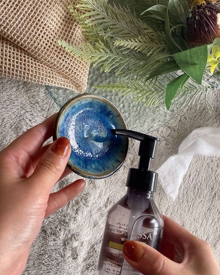 ホットマッサージ ジェルオイル(オリーブ)/CARESSA/ボディオイルを使ったクチコミ(5枚目)