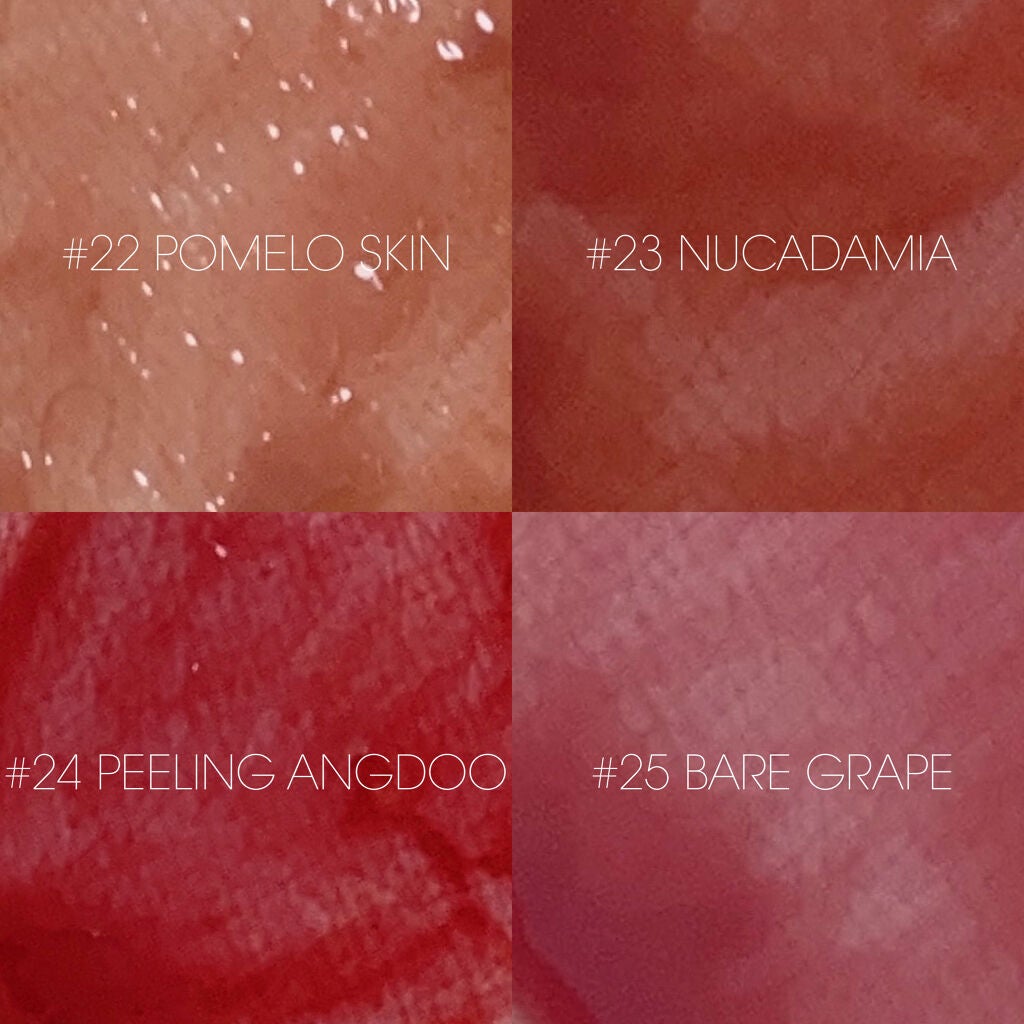 ジューシーラスティングティント/rom&nd/リップティントを使ったクチコミ(3枚目)