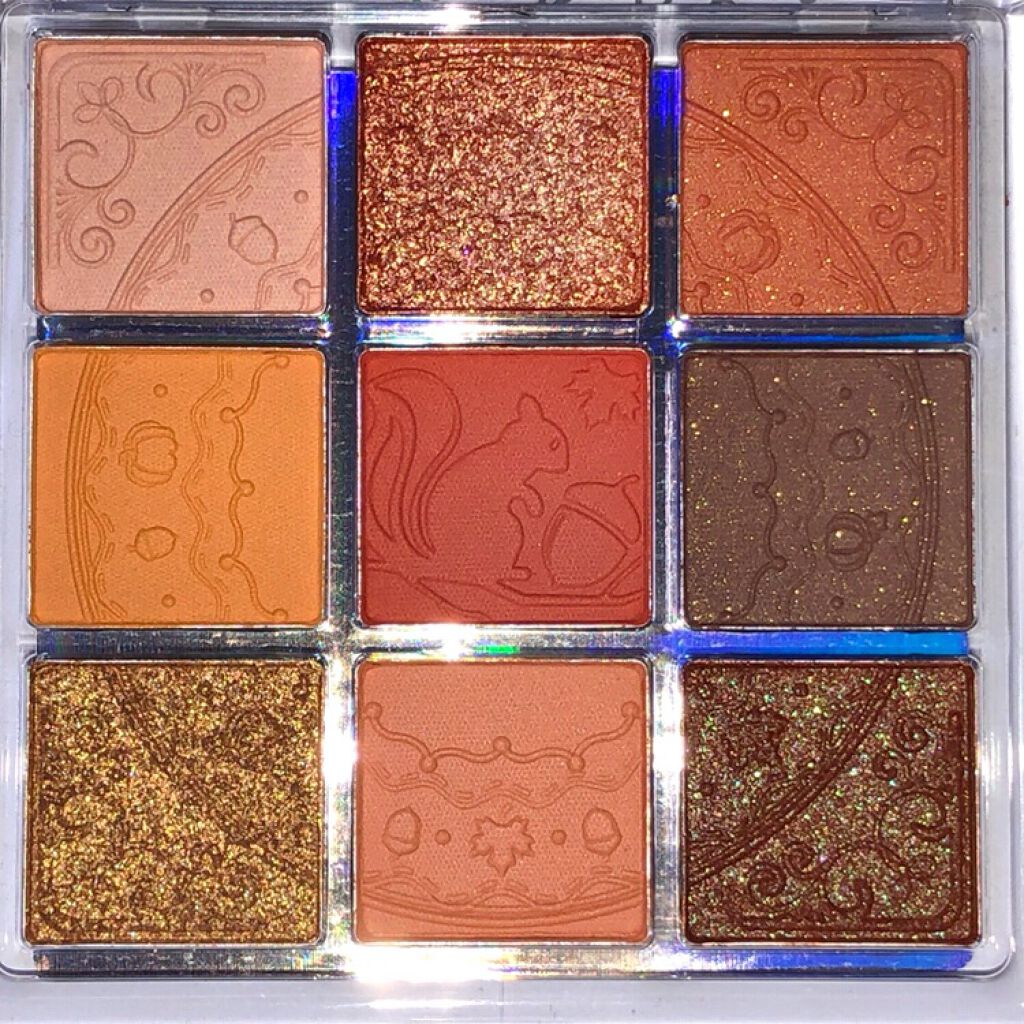 クォーツ 9色アイシャドウパレット(ドリームランドアイシャドウ)/ZEESEA/アイシャドウパレットを使ったクチコミ(3枚目)