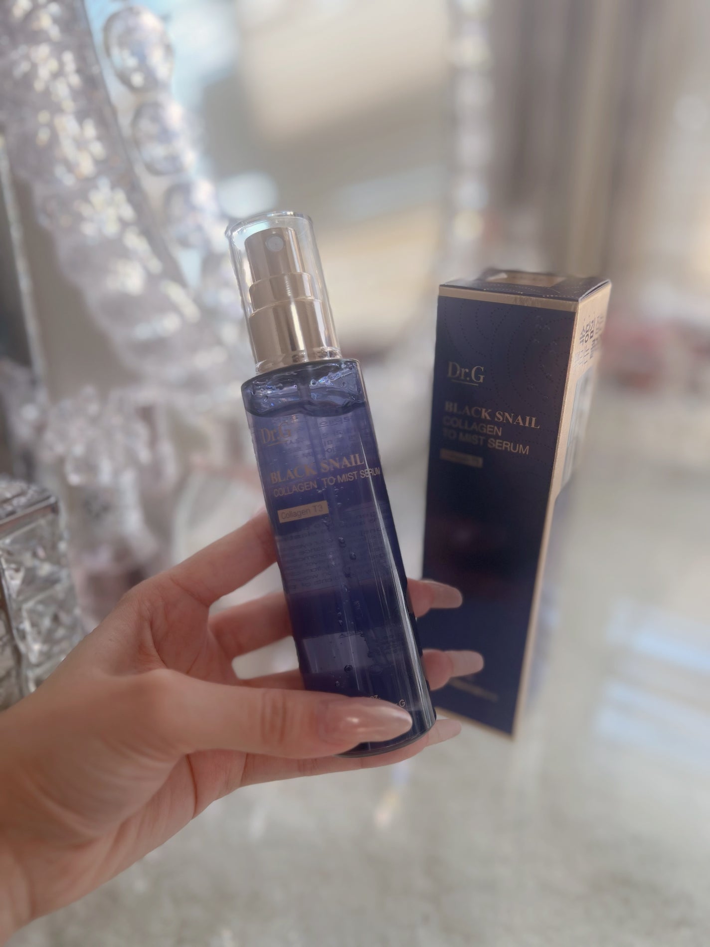 ドクタージー ブラックスネイル コラーゲンミスト/Dr.G/ミスト状化粧水を使ったクチコミ(2枚目)