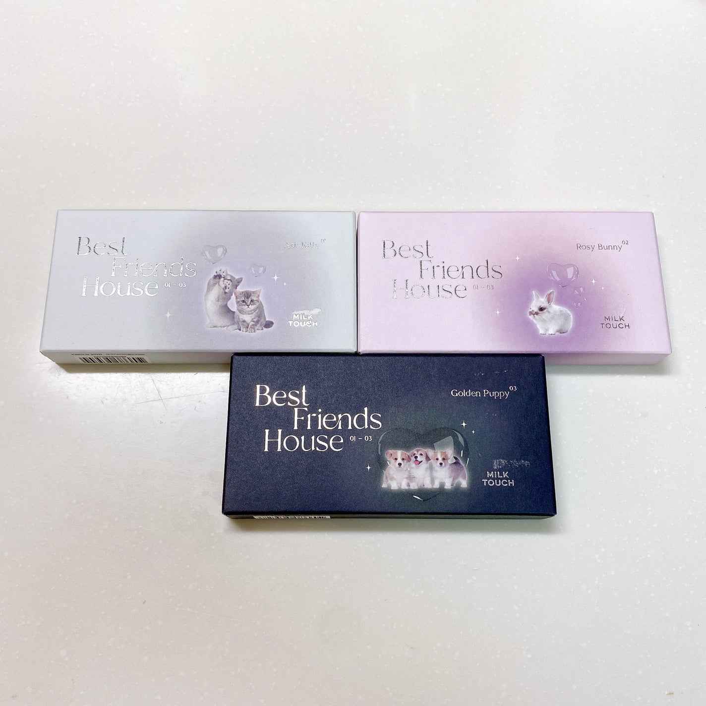 ビーマイベストフレンズハウスパレット/Milk Touch/アイシャドウパレットを使ったクチコミ(4枚目)