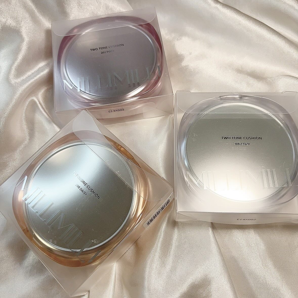 ツートンクッション/MILLIMILLI/クッションファンデーションを使ったクチコミ(4枚目)