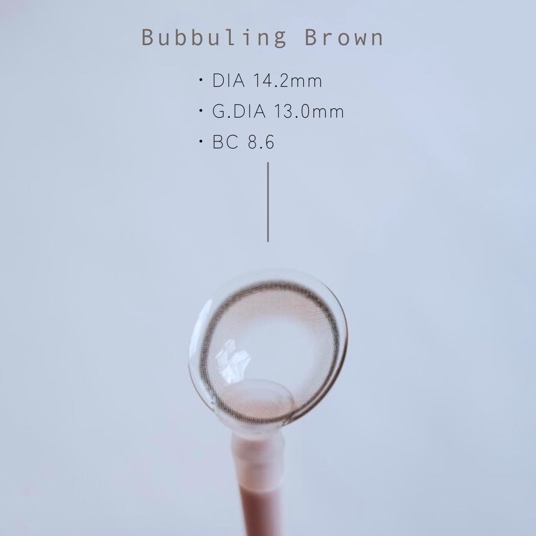BUBBLING/otr/カラーコンタクトレンズを使ったクチコミ(6枚目)