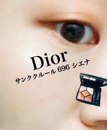 サンク クルール<ワイルド アース＞ 696 シエナ/Dior/パウダーアイシャドウを使ったクチコミ（1枚目）