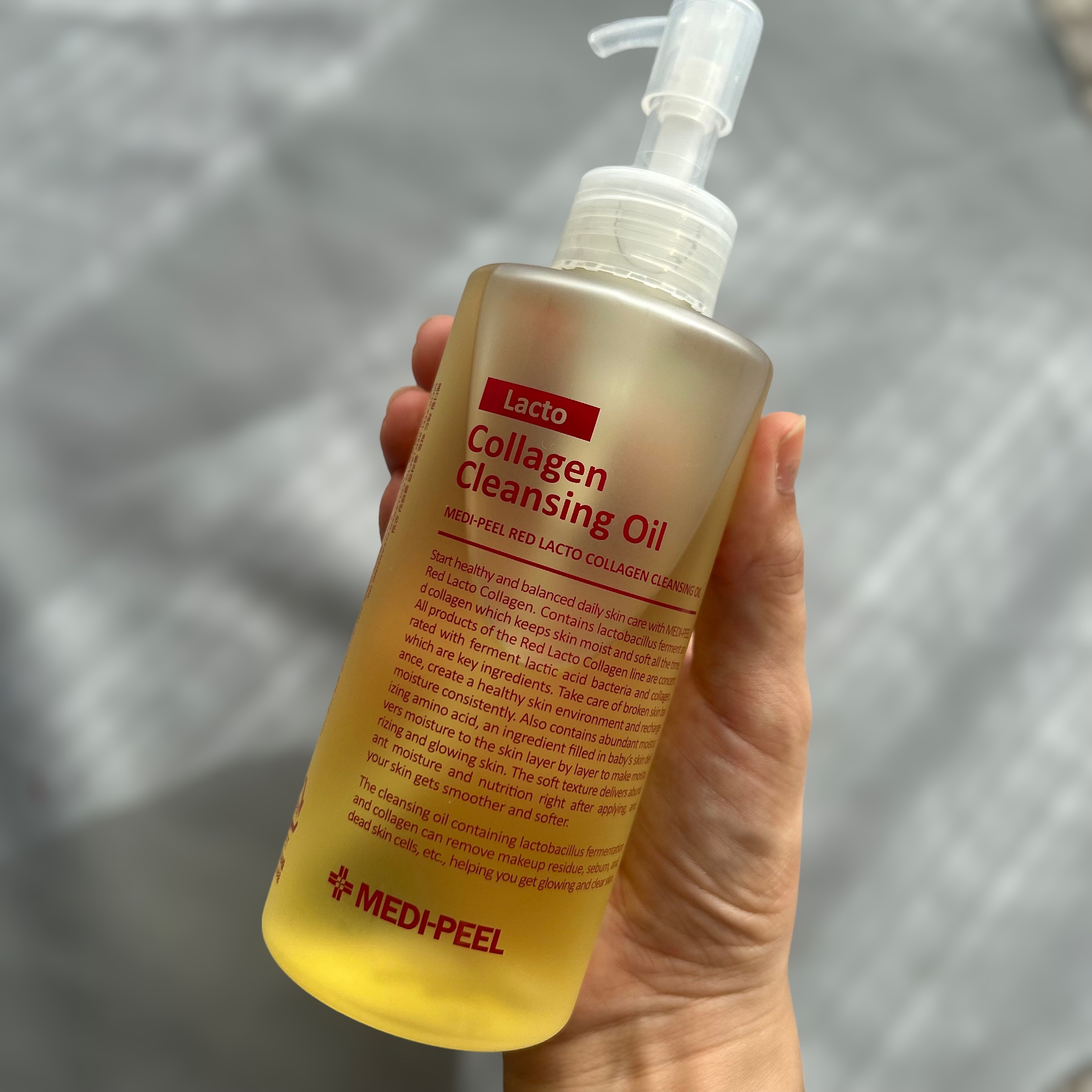 レッドラクトコラーゲンクレンジングオイル/MEDIPEEL/オイルクレンジングを使ったクチコミ（2枚目）