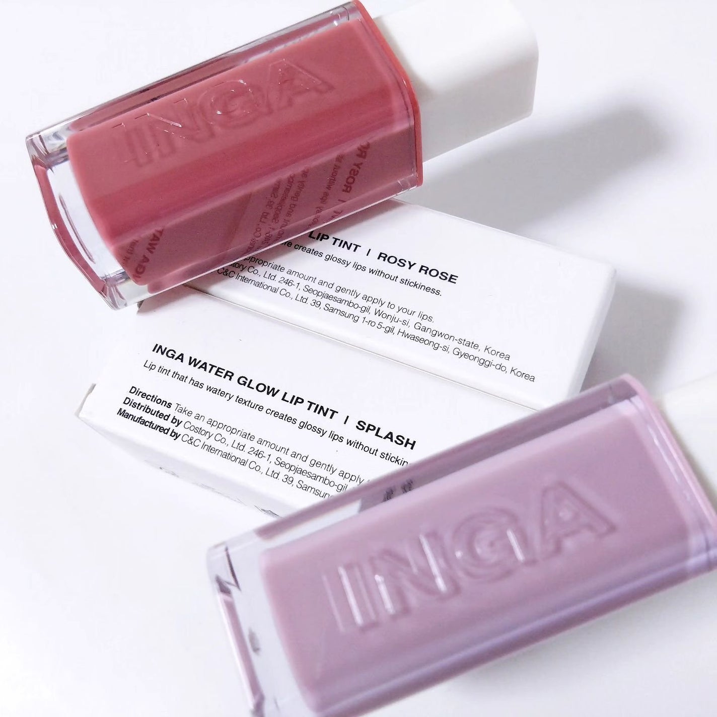 ウォーターグローリップティント/INGA/リップティントを使ったクチコミ(2枚目)