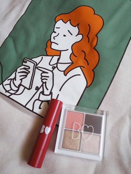 THE アイパレR/b idol/アイシャドウパレットを使ったクチコミ(1枚目)