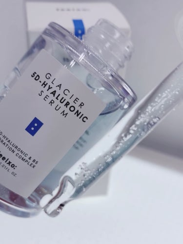 feelxo GLACIER 5D HYALURONIC SERUMのクチコミ「#PR 
feelxo
グラシア5Dヒアルロニックセラム

👉🏻カナダ産グラシアウォーター使用.....」（2枚目）