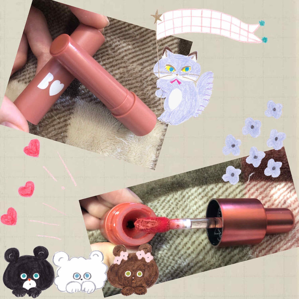 つやぷるリップR/b idol/口紅を使ったクチコミ（2枚目）