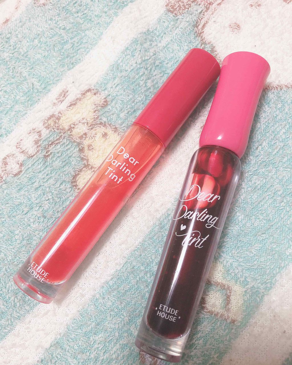 ディアダーリン ウォータージェルティント/ETUDE/リップティントを使ったクチコミ(1枚目)
