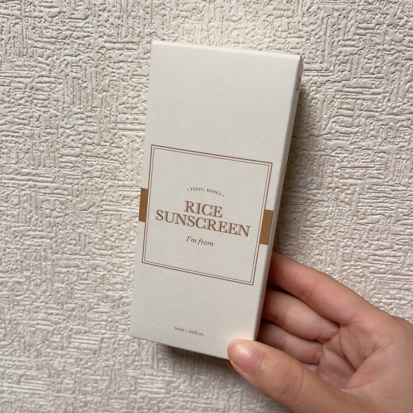 ライスサンスクリーン/I'm from/日焼け止めクリームを使ったクチコミ（3枚目）