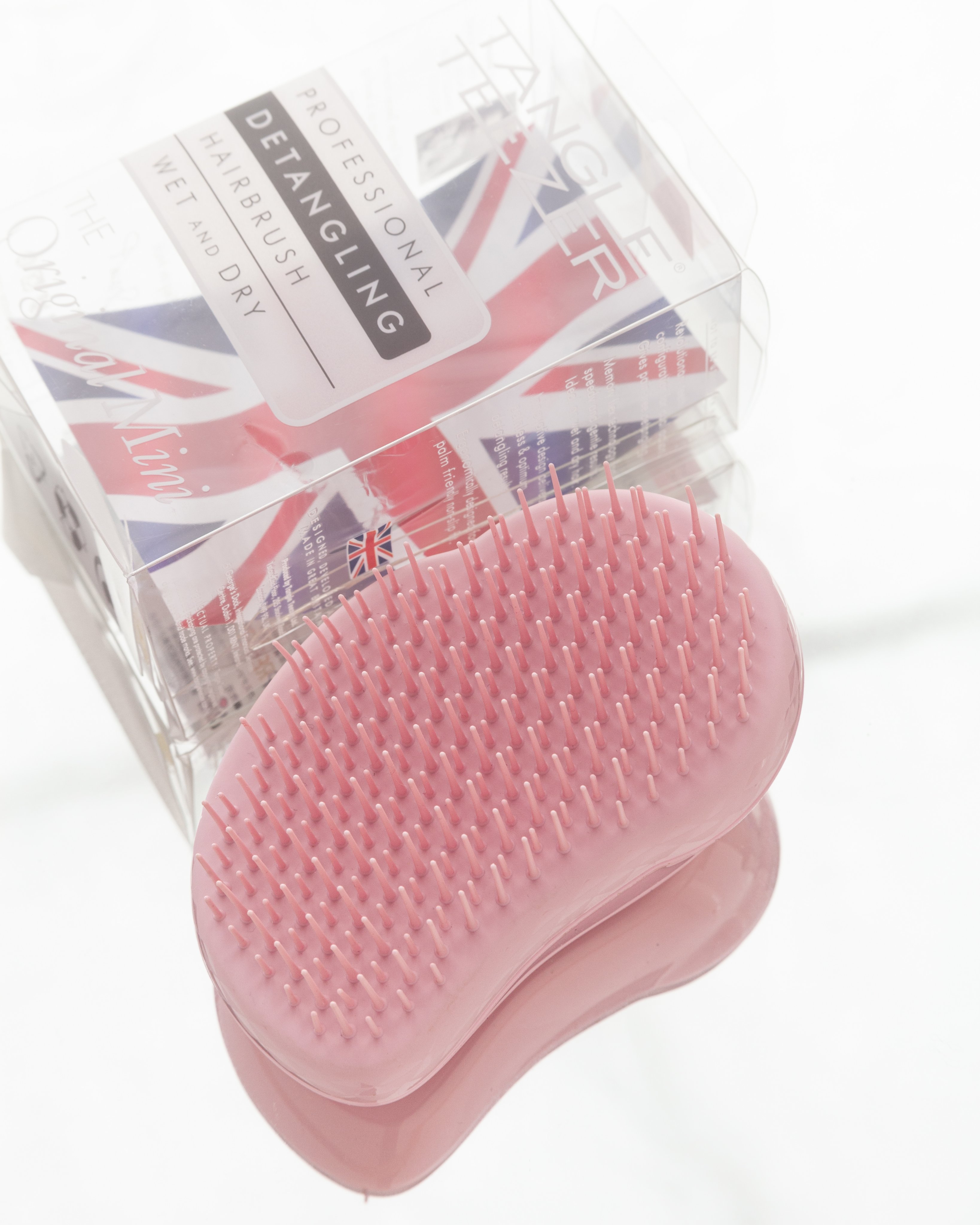 ザ・オリジナル ミニ ベビーピンク/TANGLE TEEZER/ヘアブラシを使ったクチコミ（2枚目）