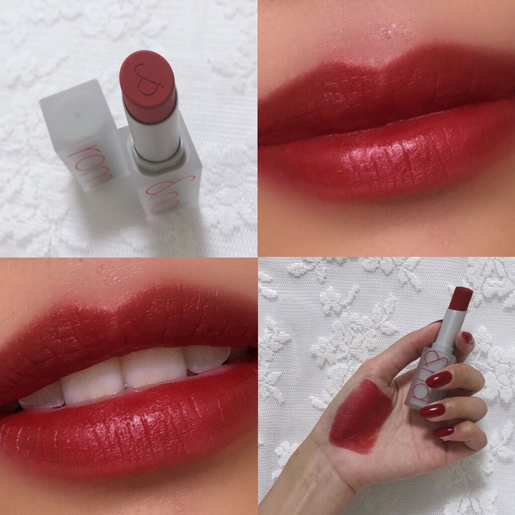 ゼロマットリップスティック/rom&nd/口紅を使ったクチコミ(5枚目)