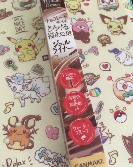 クリーミータッチライナー/キャンメイク/ジェルアイライナーを使ったクチコミ(1枚目)