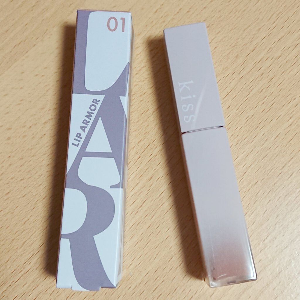 リップアーマー/KiSS/口紅を使ったクチコミ(2枚目)