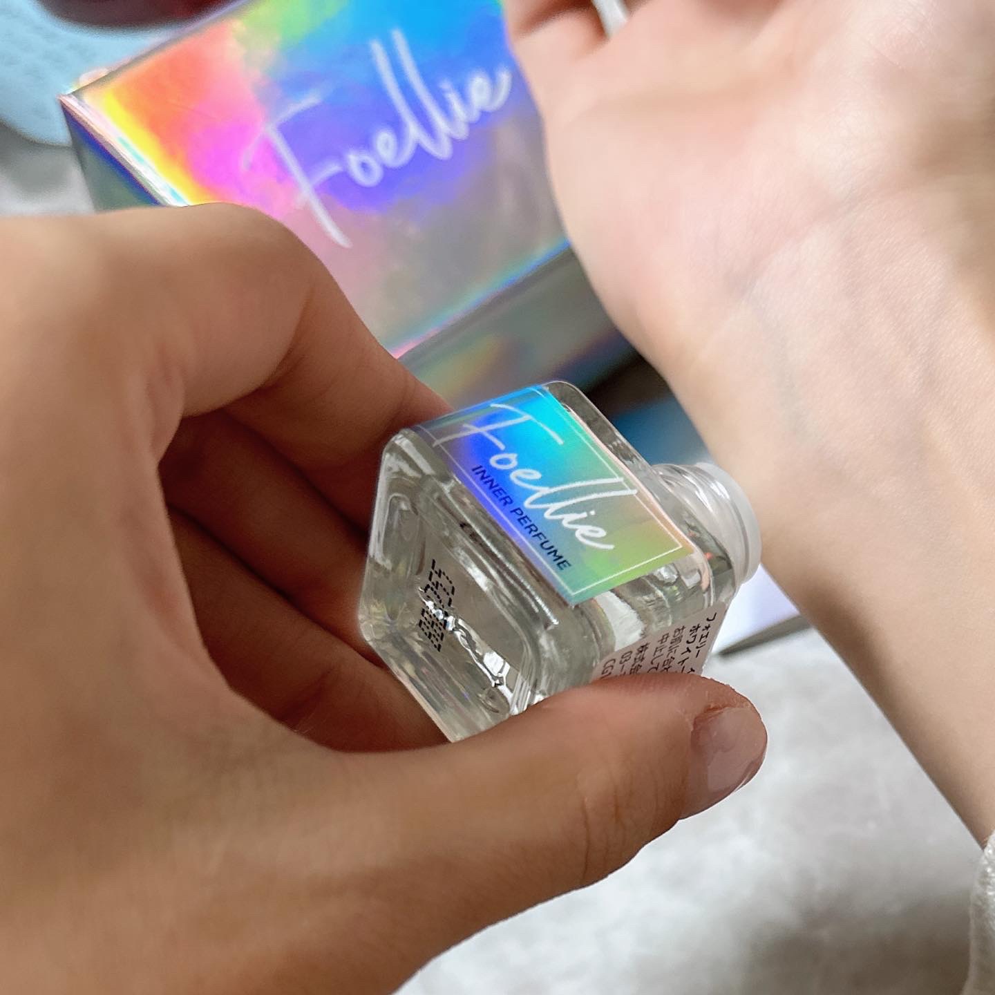 フォエリー インナーパフューム シトラスフルールの香り  【旧】5ml/Foellie/香水(その他)を使ったクチコミ（2枚目）